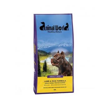 Animal World Premium Kuzu Etli Yetişkin Köpek Maması 15 Kg