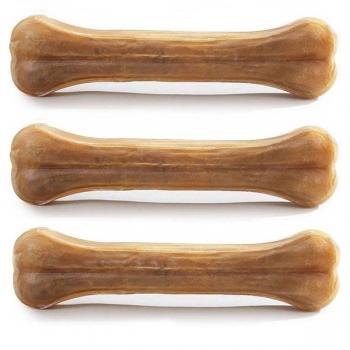 Petimore Sütlü Pres Deri Kemik 12 cm ( Üçlü Paket )