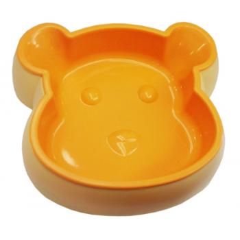 Percell Kaymaz Tabanlı Kalın Mama Su Kabı Turuncu 750 ml.