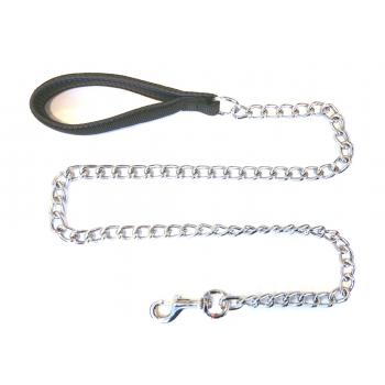 Atlantik Köpek Gezdirme Zinciri 3mm*120 Cm Siyah