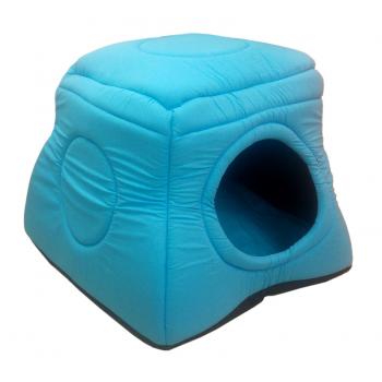 Kedi Köpek Kulübesi Turkuaz ø 50×50*40 cm