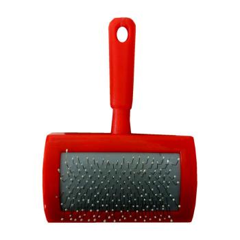 Ans Oval Kedi Köpek Tarağı 5*8*12 cm Kırmızı