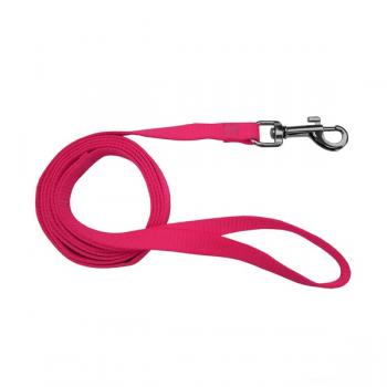 Dokuma Köpek Gezdirme Kayışı 1 cm * 120 cm Pembe