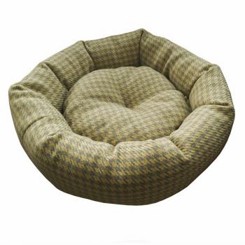 Kedi Simit Yatak Kazayağı Desenli 12*45 cm Sarı-Gri