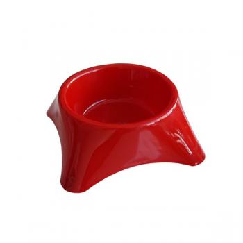 Kedi Ve Yavru Köpek Su Ve Mama Kabı 200 ml Kırmızı