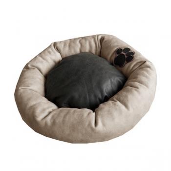 Kedi Simit Yatak Pati Desenli 14*45 cm Taba-Yeşil