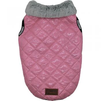 Pawstar Moncler Pembe Küçük Irk Köpek Yeleği Medium 25 Cm