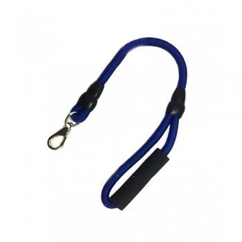 Ans Soft Tutmalı Köpek Gezdirme Halatı 60 cm / 50 Kg Mavi