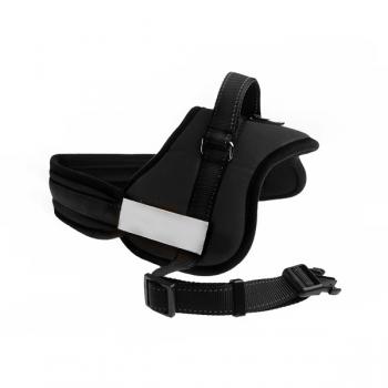 Köpek Göğüs Tasması Large Siyah 70-90 cm