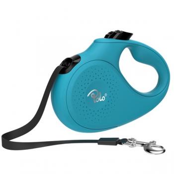 Polo Solid Makaralı Otomatik Tasma L 5 Metre - 50 kg Yeşil