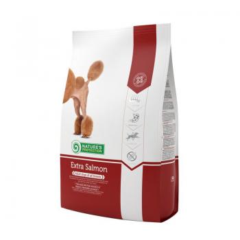 Natures Protection Ekstra Somon ve Pirinçli Köpek Maması 12 Kg + 3 kg Free