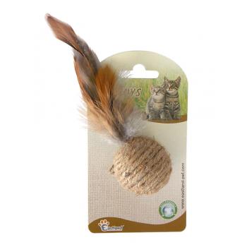 Eastland Tüylü Kedi Oyuncak Top 4 cm