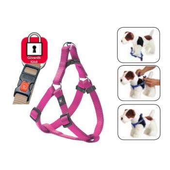 Karlie Kilitli Göğüs Tasma S/m 35-60Cm Pembe