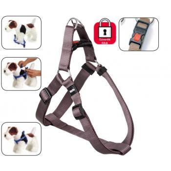 Karlie Kilitli Göğüs Tasma L 60-90Cm Gri