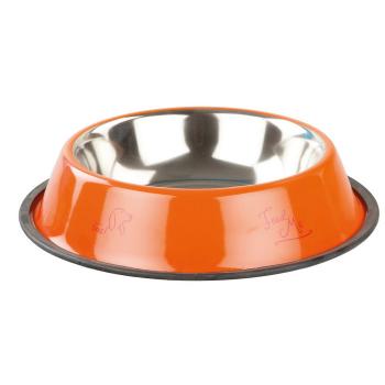 Oripet Desenli Renkli Çelik Köpek Mama Su Kabi 64 Oz ( 2 L )