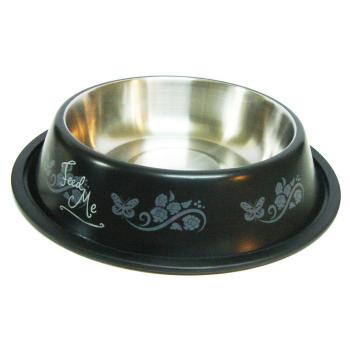 Oripet Desenli Renkli Çelik Köpek Mama Su Kabi 64 Oz ( 2 L )