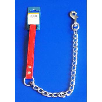 Eastland Deri Tutmalı Zincir Köpek Gezidirme 80 cm