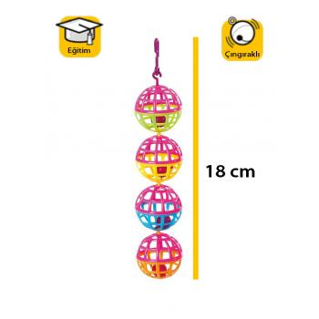 Karlie Plastik Kuş Oyuncaği 18Cm