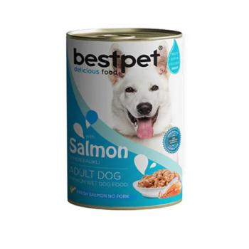BestPet Somonlu Soslu Yetişkin Köpek Konservesi 400gr