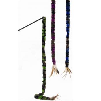 Beeztees Peluş Tüylü Renkli Kedi Oltası L 70 Cm