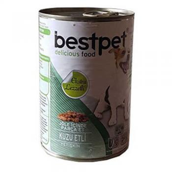 Bestpet Kuzu Etli Yetişkin Köpek Konservesi 415 gr
