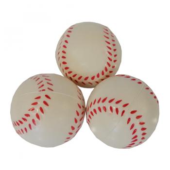 Yumuşak Elastik Kedi Köpek Egzersiz Topu 5,7 cm Beyaz