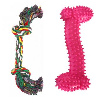 Ans Dental Diş İpi ve Kemiği 10 cm / 2 cm Pembe