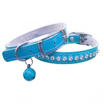 Eastland Taşlı Kedi Boyun Tasması 1*30 cm Mavi