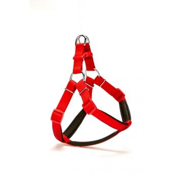 Doggie Dokuma Köpek Göğüs Tasması Medium Kırmızı 45*55 cm