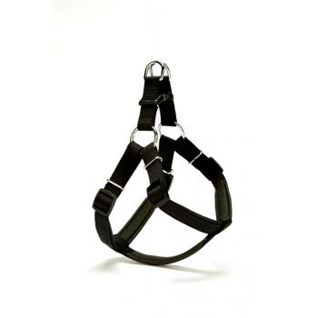 Doggie Dokuma Köpek Göğüs Tasması Medium Siyah 45*55 cm