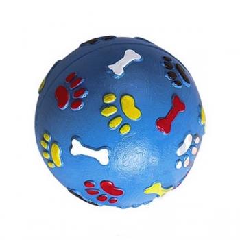 Eastland Kemik Pati Desenli Sert Köpek Oyun Topu 9 cm