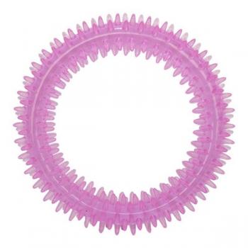 Eastland Plastik Diş Kaşıma Simit Oyuncak 12 Cm Pembe