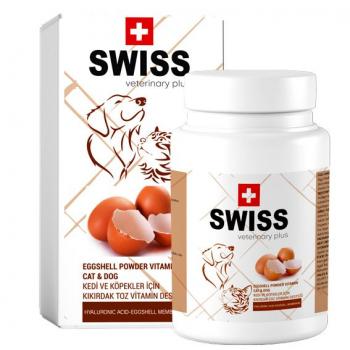 Swiss EGG SHELL SKIN Powder Kedi Köpek Operasyon Sonrası Destek 100 gr