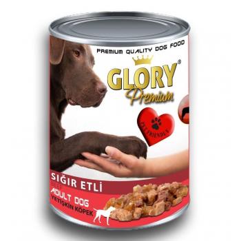Glory Sığır Etli Yetişkin Köpek Konserve Yaş Mama 400 gr