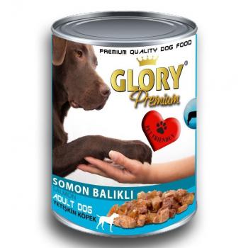 Glory Somon Etli Yetişkin Köpek Konserve Yaş Mama 400 gr