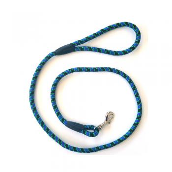 İri Irk Köpek Gezdirme Halatı 30 mm * 120 cm Mavi