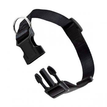 Eastland Ayarlanabilir Dokuma Köpek Boyun Tasması 27-40 cm Siyah
