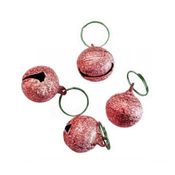 Doggie Kedi Köpek Tasma Çanı Somon Rengi Tekli 1,6*1,6 cm