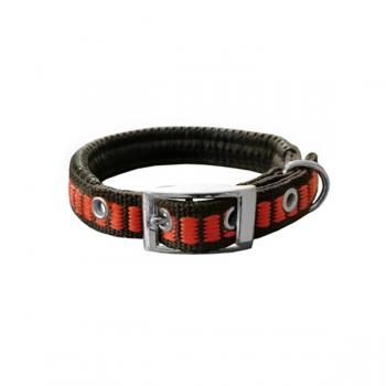 Dokuma Köpek Tasması Min: 25-Max: 33 cm Kırmızı Çizgili