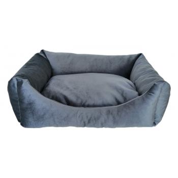 Markapet Tay Tüyü Yumuşak Köpek Yatağı X Large 80*100 cm Jaguar Mavi