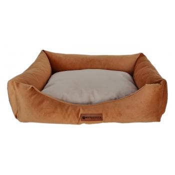 Markapet Tay Tüyü Yumuşak Köpek Yatağı X Large Kahverengi 80*100 cm