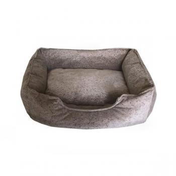 Su Geçirmez Tay Tüyü Kedi-Köpek Yatağı 15*45*55 cm Kahve S