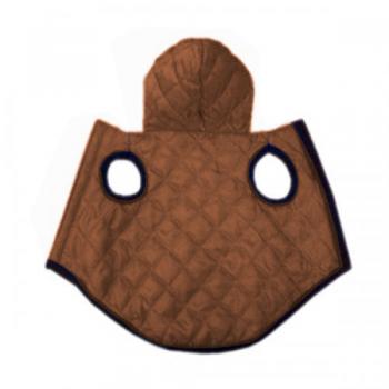 Kedi Köpek Montu Kapüşonlu 29*21 Cm Kahverengi XXSmall No:2