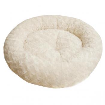 Kedi Köpek Simit Yatak 58*12 cm Beyaz