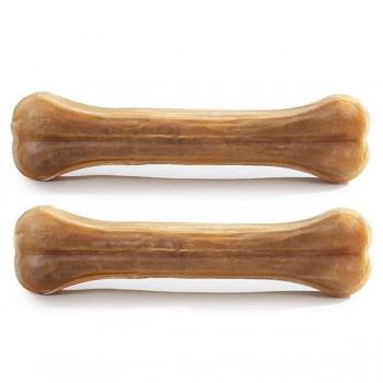 Petimore Sütlü Pres Deri Kemik 15 cm ( İkili Paket )