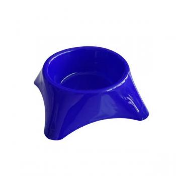 Kedi Ve Yavru Köpek Su Ve Mama Kabı 200 ml Koyu Mavi