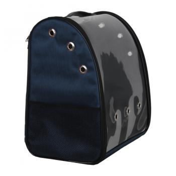 Markapet Kedi Köpek Taşıma Sırt Çantası 28*32*40 cm Mavi