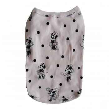 Köpek Kıyafeti Micky Puantiyeli Tişört XXL 43 cm