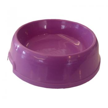 Köpek Mama Su Kabı Balık Desenli 500 ml Mor