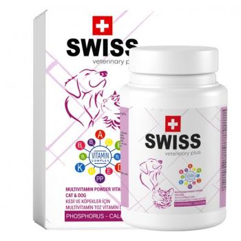 Swiss Multivit Powder Kedi ve Köpek Multivitamin 100 gr
